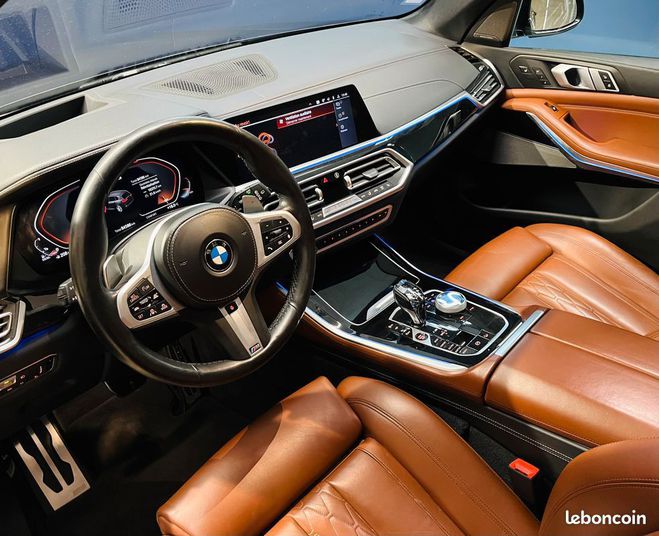 BMW X5 (G05) M50DA 400 Belle Configuration Gara Bleu de 2018