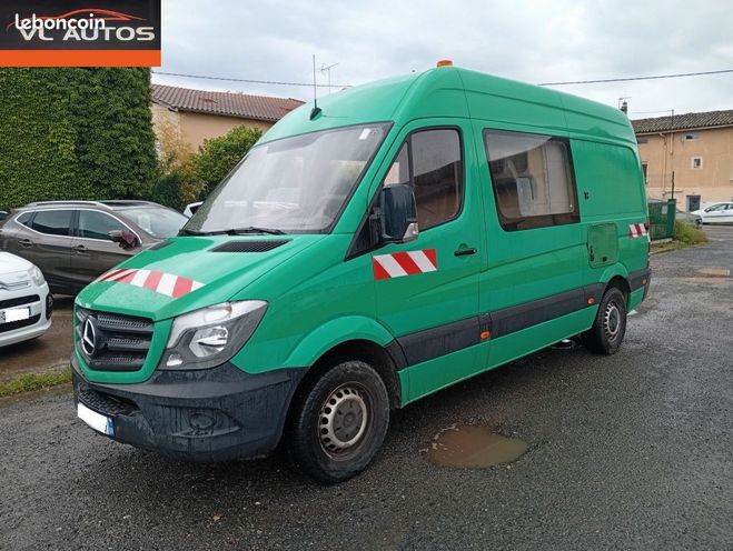 Mercedes Sprinter 313 CDI 130cv Anne 2015 7 places Crit'a Vert de 2015