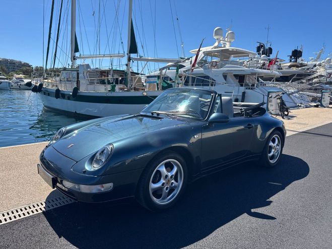 Porsche 911 993 Cabriolet Vert Aventure de 1995