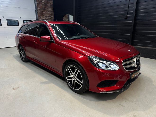 Mercedes Classe E BREAK 220 BlueTEC Sportline A Rouge de 2015