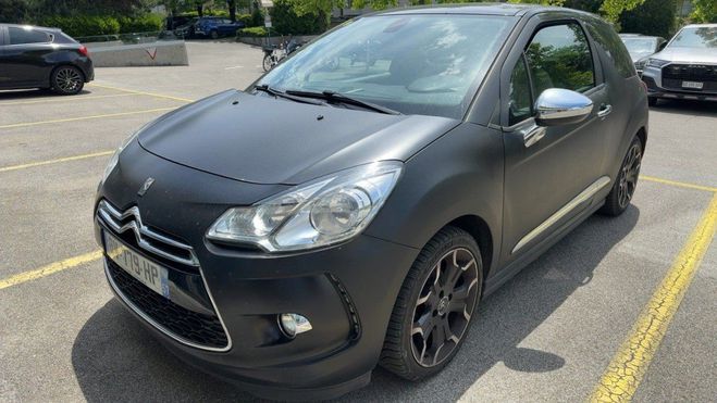 Citroen DS3 1.6 HDI110 FAP SERIE NOIRE 109GR Noir de 2011