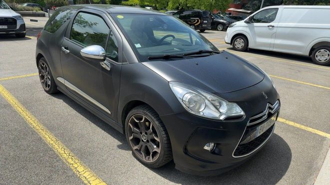 Citroen DS3 1.6 HDI110 FAP SERIE NOIRE 109GR Noir de 2011