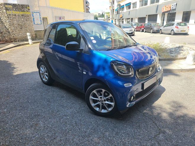 Smart Fortwo COUPE 90CH PASSION TWINAMIC Bleu C de 2015