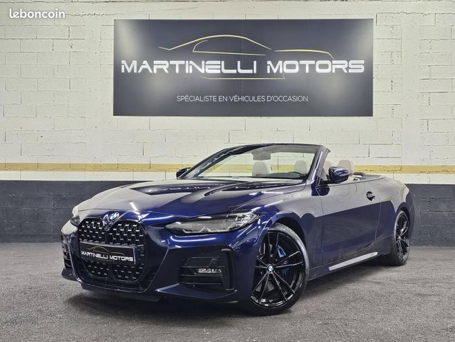 BMW Serie 4 Cabriolet II (G23) 430I 245ch M sport ga Bleu de 2022