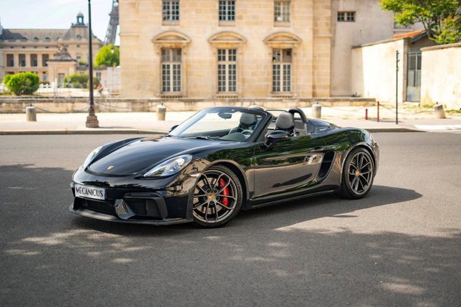 Porsche 718 spyder 4.0L Noir Mtallis (041) de 2020