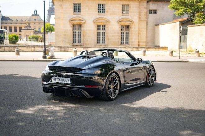 Porsche 718 spyder 4.0L Noir Mtallis (041) de 2020