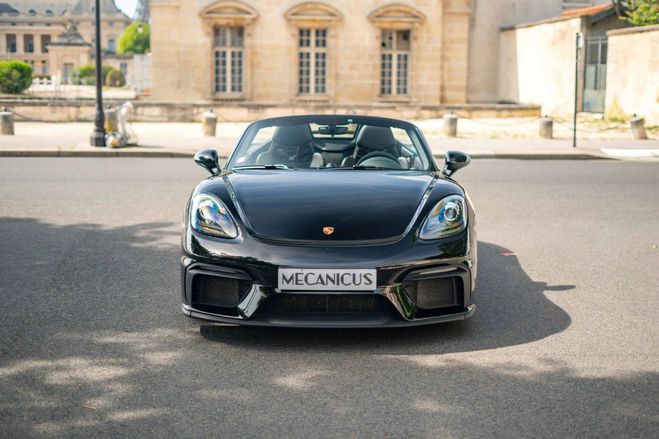 Porsche 718 spyder 4.0L Noir Mtallis (041) de 2020