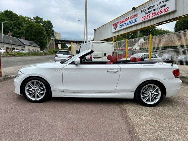 BMW Serie 1 CABRIOLET (E88) 120I 170CH SPORT DESIGN Blanc de 2011