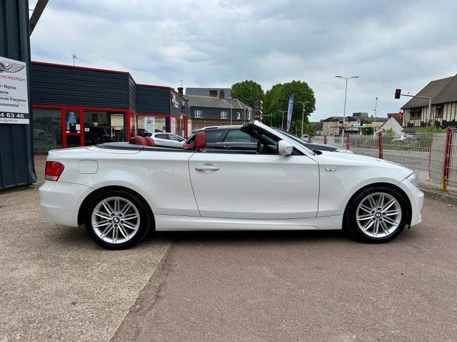 BMW Serie 1 CABRIOLET (E88) 120I 170CH SPORT DESIGN Blanc de 2011