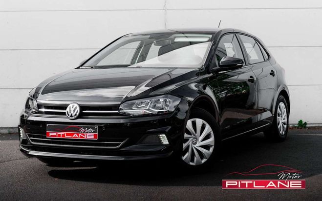 Volkswagen Polo 1.0i TRENDLINE CLIM NAVI TEL GARANTIE ! Noir Mtallis de 