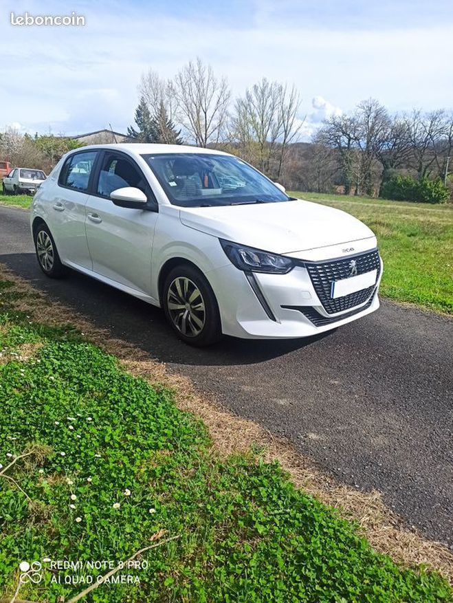 Peugeot 208 Nouvelle active bhdi 100 bvm6 Blanc de 2020