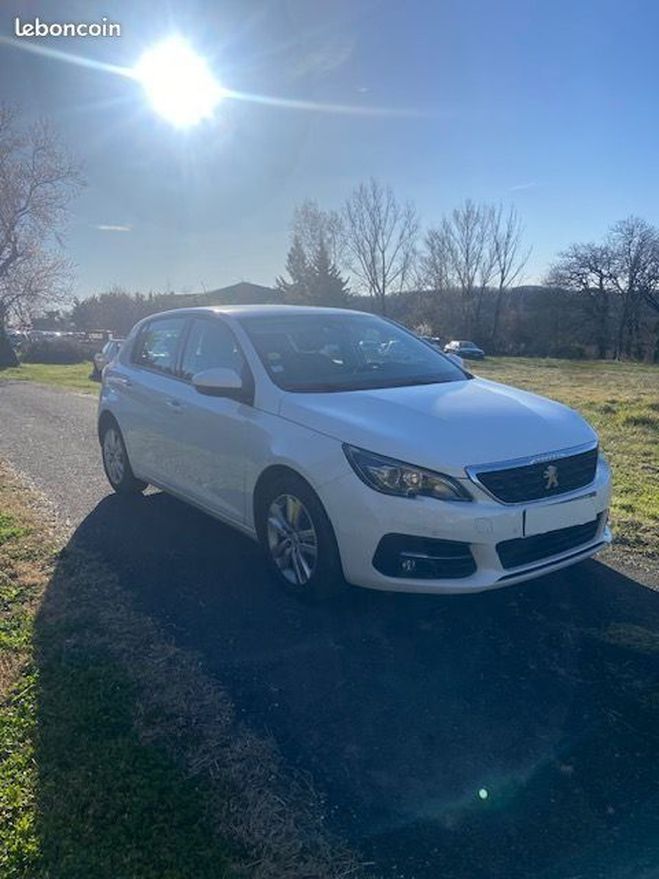 Peugeot 308 active business bhdi 130 bvm6 Blanc de 2020