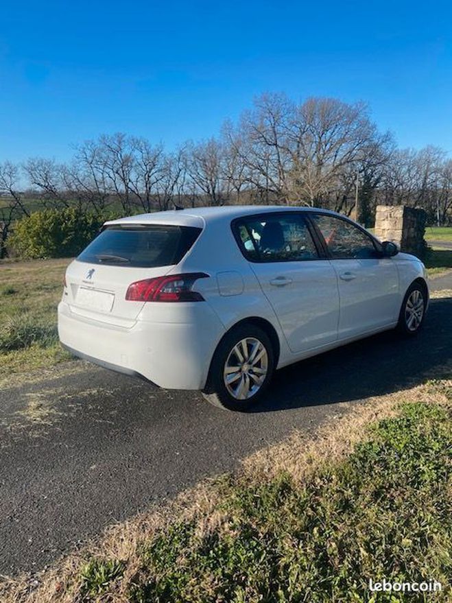Peugeot 308 active business bhdi 130 bvm6 Blanc de 2020