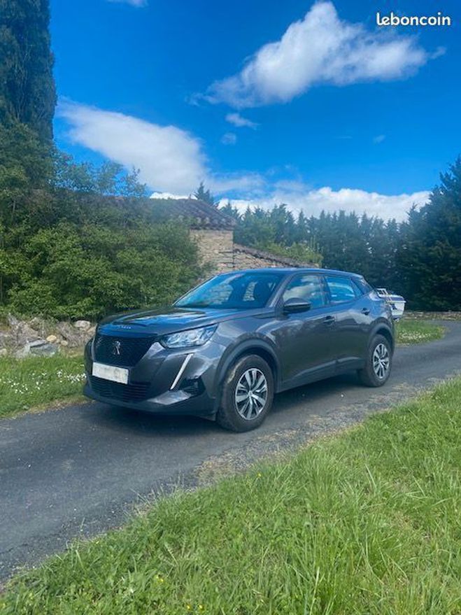 Peugeot 2008 Suv active business blue hdi 110 bvm6 Gris de 2021