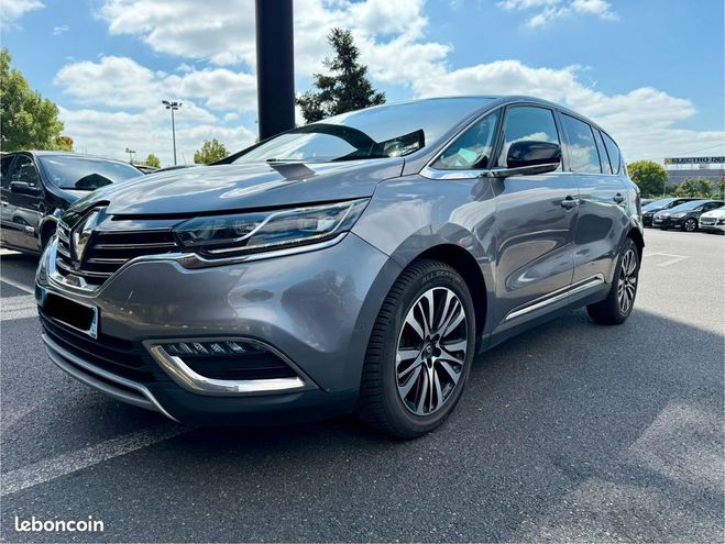 Renault Espace 1.6 dci 160ch twin turbo edc initiale pa Gris de 2017