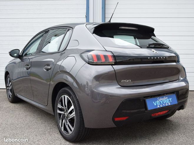 Peugeot 208 1.2 100 ALLURE BUSINESS 1re MAIN 43857  Gris de 2020