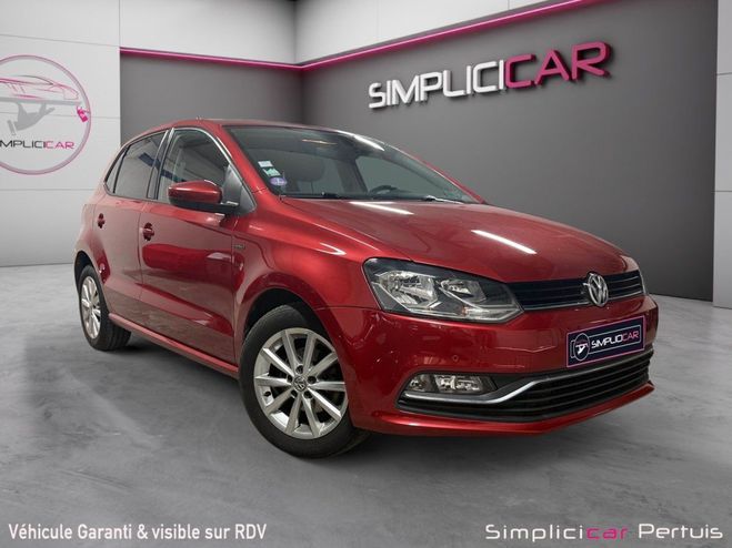 Volkswagen Polo 1.2 TSI 90 BlueMotion Technology Srie S Rouge de 2015
