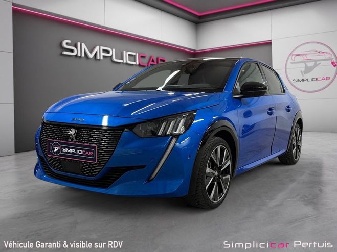 Peugeot 208 100 EAT8 GT Line Entretien complet Chez Bleu Nacre de 2020