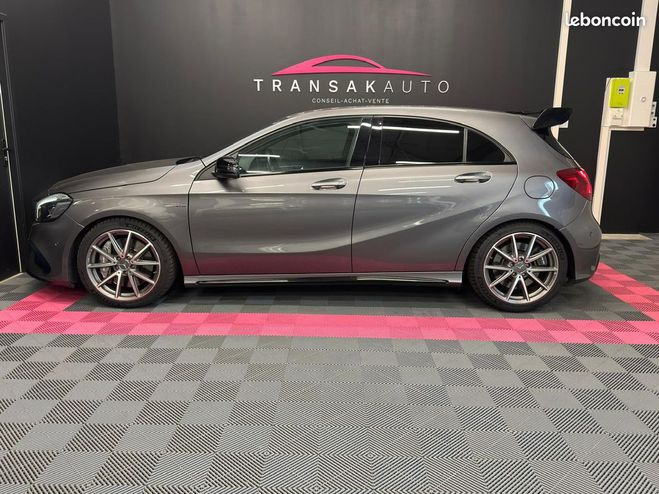 Mercedes Classe A 45 AMG 4-Matic SECONDE MAIN SUIVI COMPLE Gris de 2016