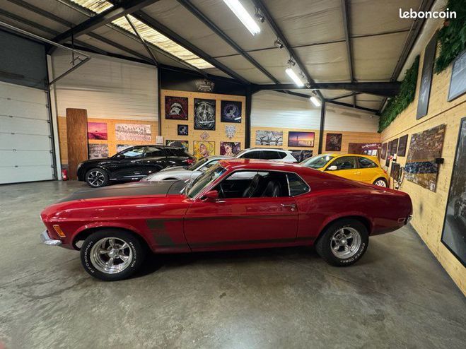 Ford Mustang Fastback V8 302ci Rouge de 1970