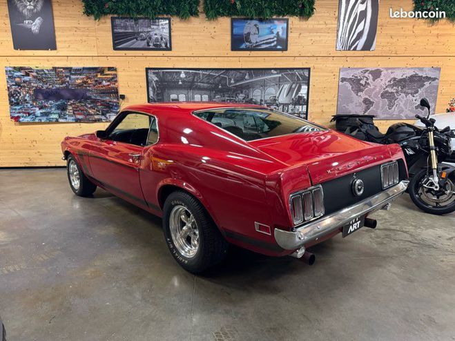 Ford Mustang Fastback V8 302ci Rouge de 1970