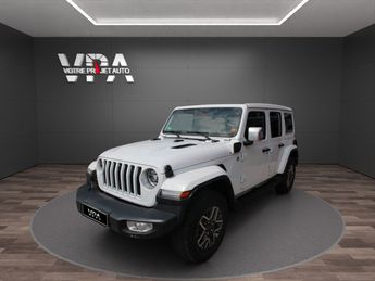  Voir détails -Jeep Wrangler Unlimited Sahara 4xe  PHEV 272ch Sky On à Eysines (33)