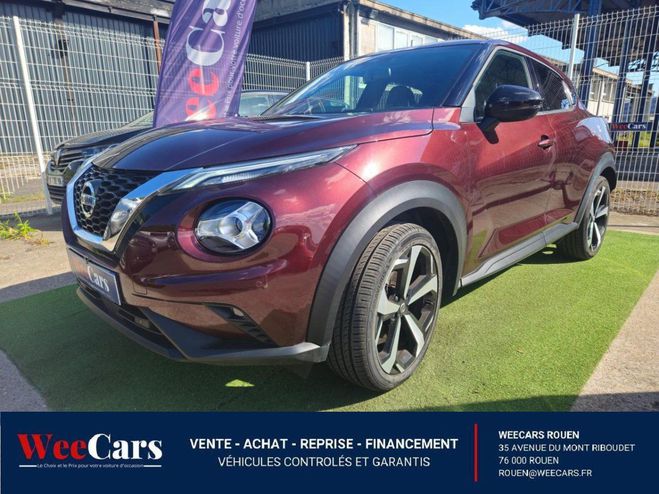 Nissan Juke 1.0 DIGT 115 TEKNA 2WD DCT BVA ROUGE FONCE de 2020