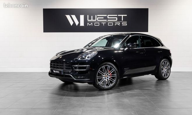 Porsche Macan Turbo V6 3.6 400 ? Franais Chrono Susp. Noir de 2015