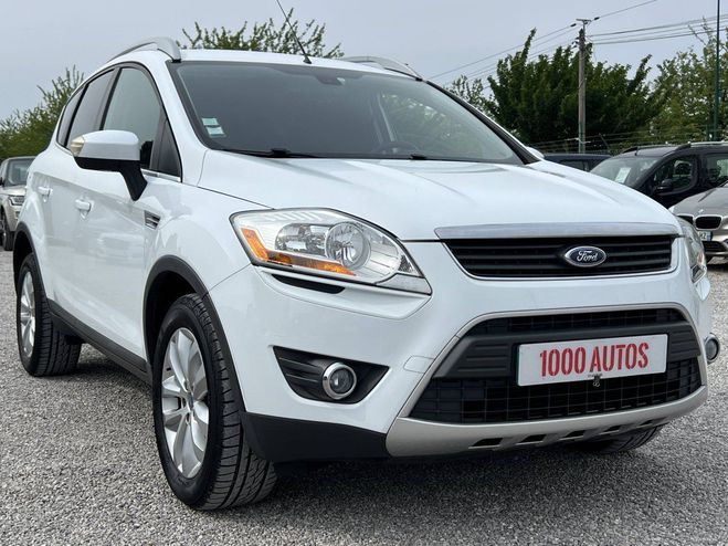 Ford Kuga 2.0 TDCi 140ch FAP Titanium 4x2 BLANC de 2010