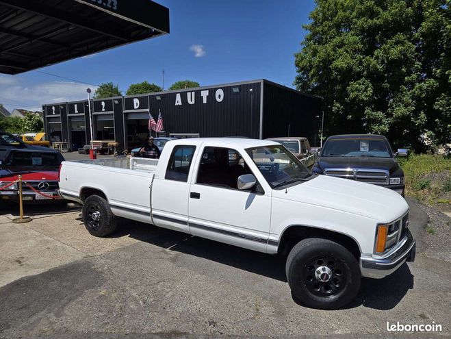 Chevrolet K1500 4X4 GMC Sierra K2500 5.7 V8 350ci Idem S Blanc de 1989