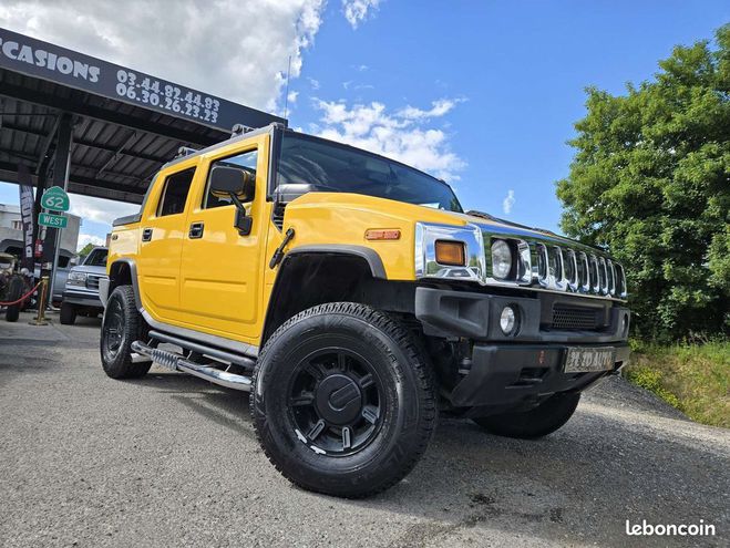 Hummer H2 4x4 SUT ( pick up ) 6.0 V8 325ch 4WD Jaune de 2005
