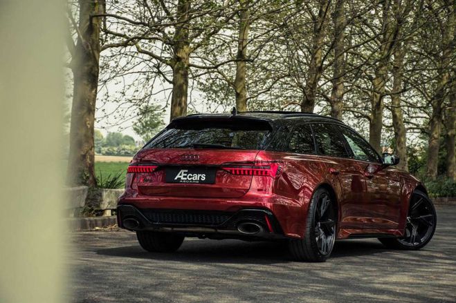 Audi RS6  Rouge Mtallis de 
