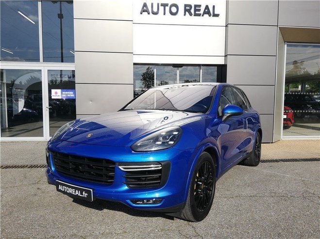 Porsche Cayenne 4.8 V8 520 Turbo Tiptronic A Bleu Metallis de 2016