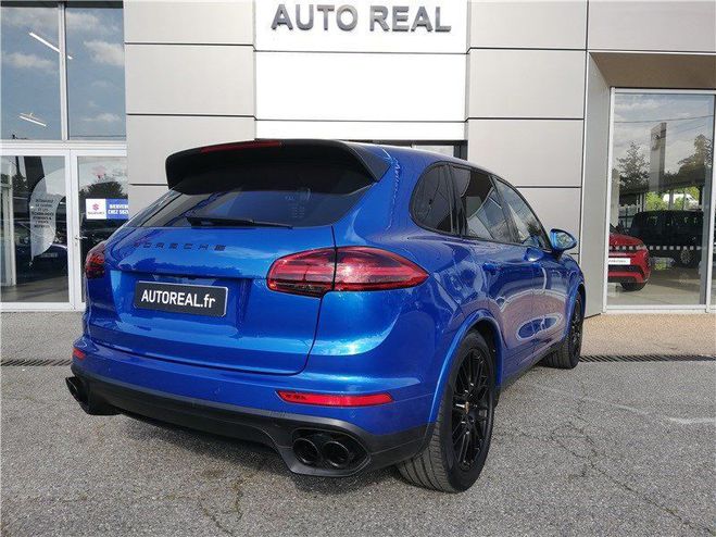 Porsche Cayenne 4.8 V8 520 Turbo Tiptronic A Bleu Metallis de 2016