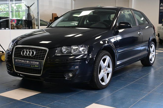 Audi A3 1.9 TDI Attraction Noir de 2008