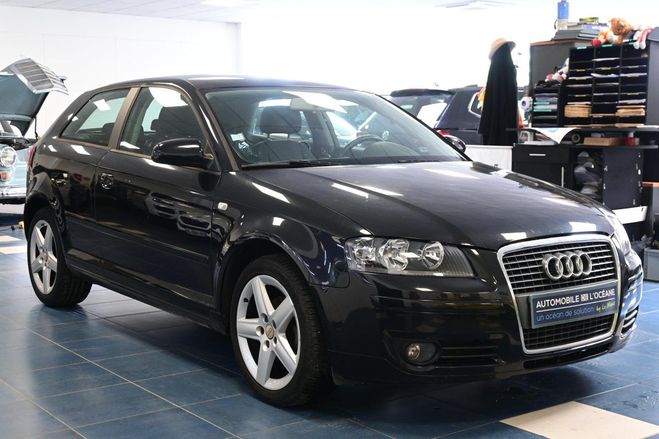 Audi A3 1.9 TDI Attraction Noir de 2008