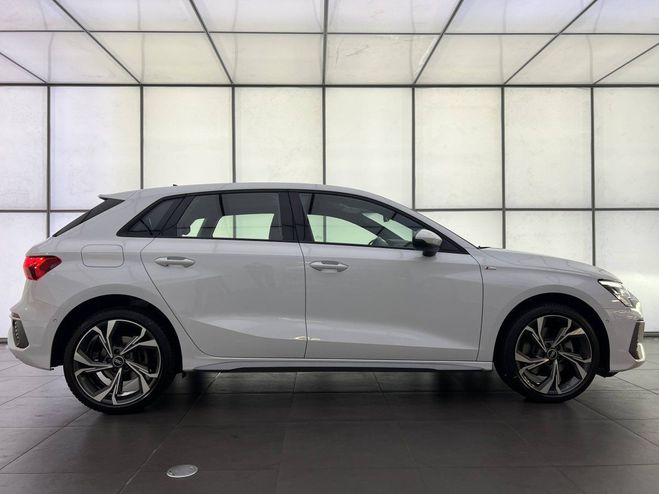 Audi A3 Sportback 40 TFSIe 204 S tronic 6 S Line Blanc de 2021