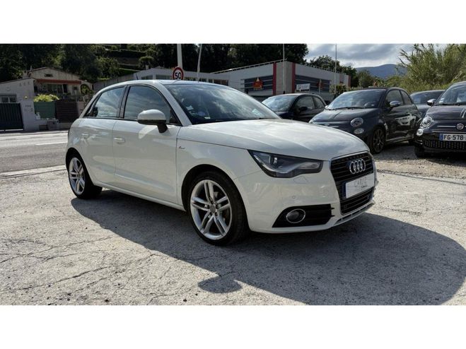 Audi A1 Sportback 1.2 TFSI 86cv S-line Blanc de 2012