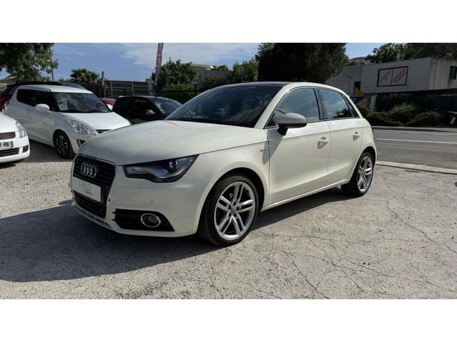 Audi A1 Sportback 1.2 TFSI 86cv S-line Blanc de 2012