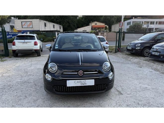 Fiat 500 1.2 69cv Eco Pack By Harcourt Noir mtallis de 2019