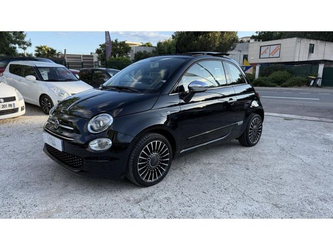Fiat 500 1.2 69cv Eco Pack By Harcourt Noir mtallis de 2019