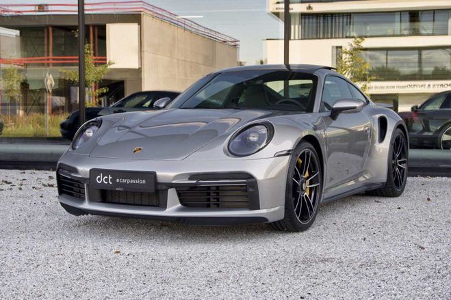 Porsche 911 992 TURBO S Pano Keyless Venti Seats Spo Gris de 