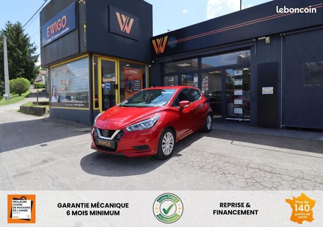 Nissan Micra 1.0 IG-T 100 CH ACENTA + CARPLAY Rouge de 2019