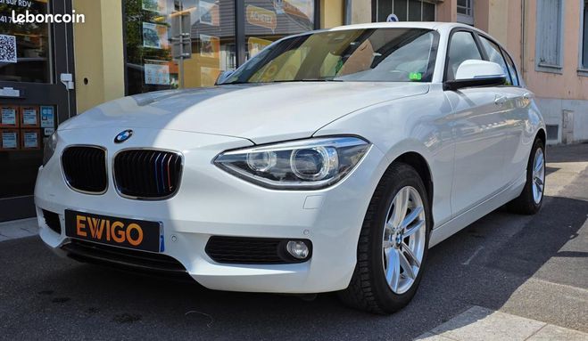 BMW Serie 1 2.0 118D 145 LOUNGE PLUS SIEGES CHAUFFAN Blanc de 2014