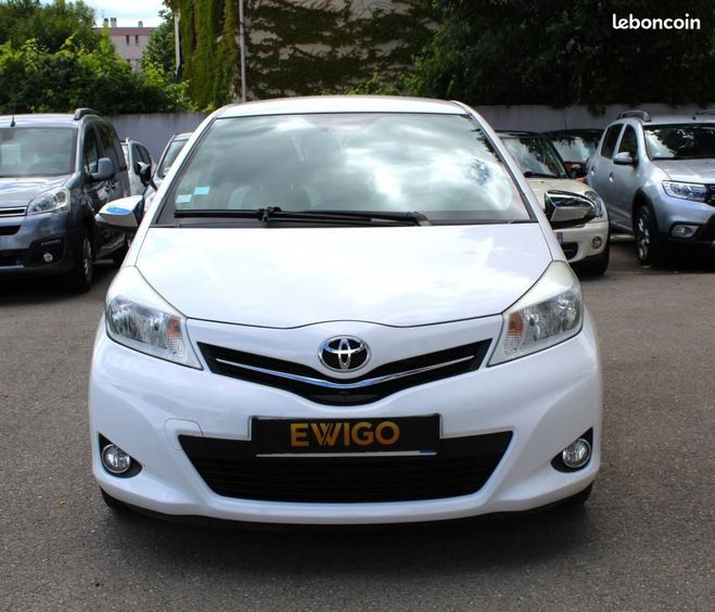 Toyota Yaris Dynamic Blanc de 2014