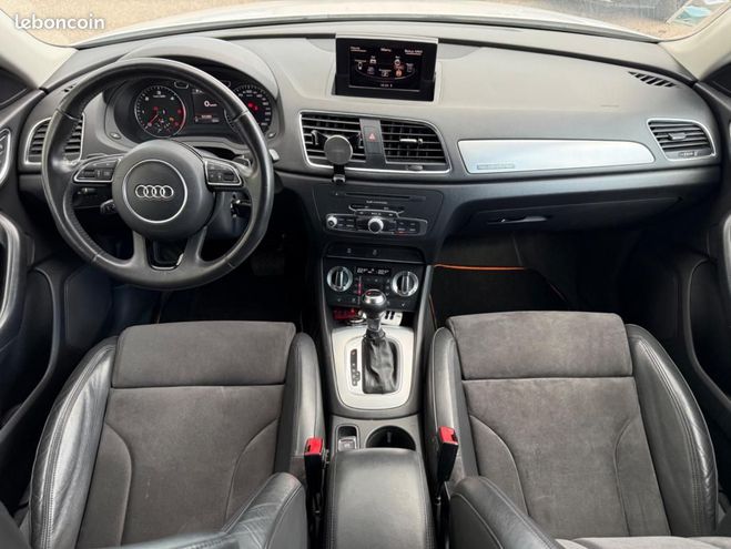 Audi Q3 2.0 TDI 177CH AMBITION LUXE QUATTRO S-TR Blanc de 2013