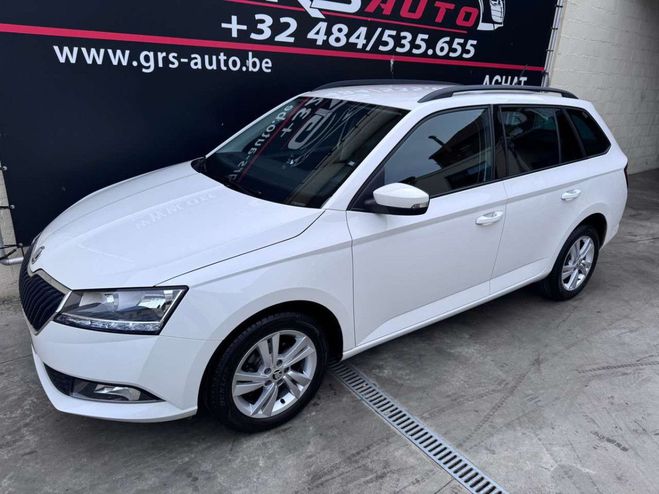 Skoda Fabia SW 1.0 TSI Ambition 1ER PROP.-CARNET-GAR Blanc Mtallis de 