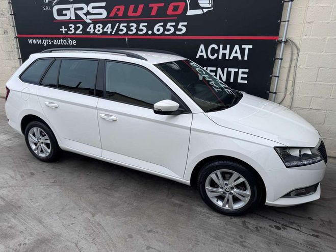 Skoda Fabia SW 1.0 TSI Ambition 1ER PROP.-CARNET-GAR Blanc Mtallis de 