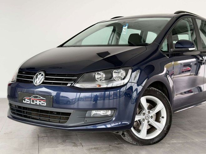 Volkswagen Sharan 2.0 TDi-GPS-AIRCO-CRUISE-JANTES 17' Bleu de 2017