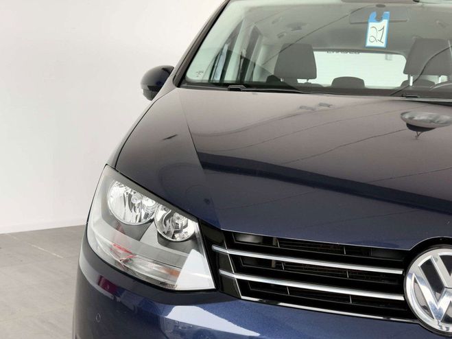 Volkswagen Sharan 2.0 TDi-GPS-AIRCO-CRUISE-JANTES 17' Bleu de 2017